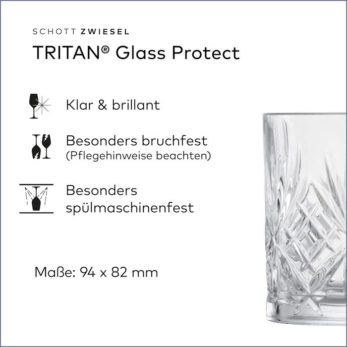 Набор стаканов для виски 0,33 л, 4 предмета, Show Schott Zwiesel