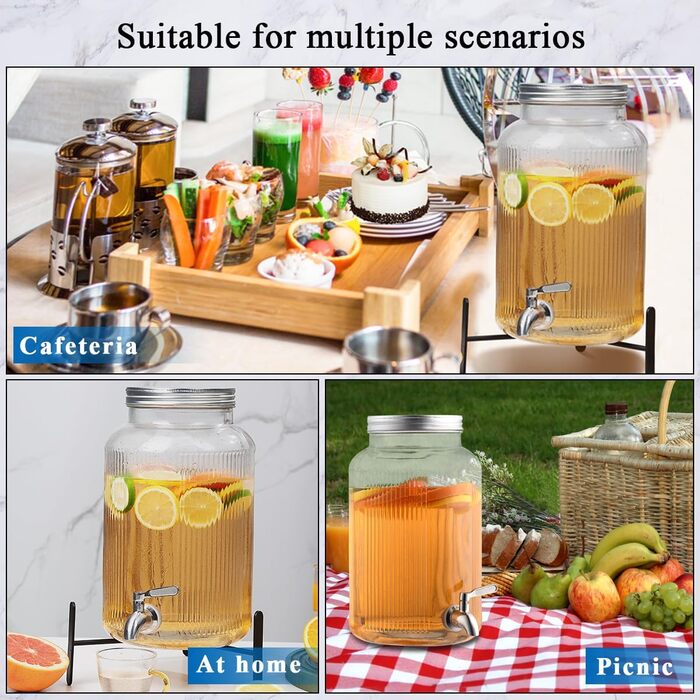 Диспенсер для напоїв з краном 5,5 л Evanda