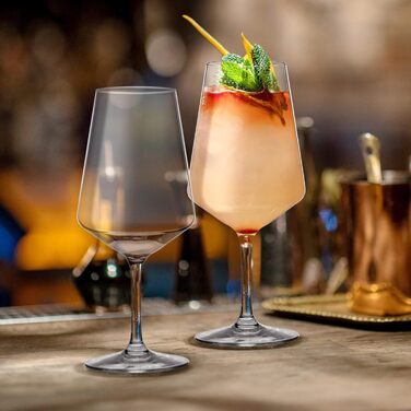 Елегантні келихи для вина 6 шт 590 мл Amazing Abby