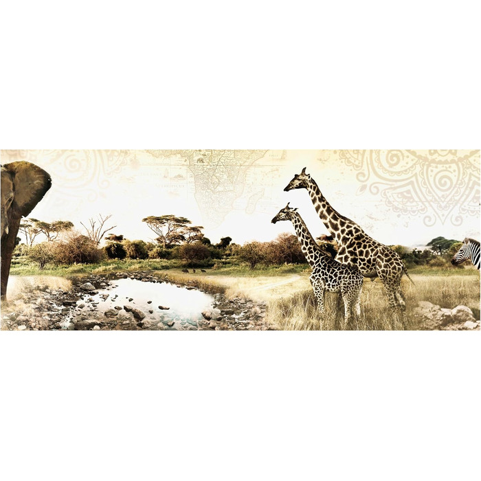 Кухонный фартук самоклеющаяся РЕТ-пленка 160 х 60 см wandmotiv24