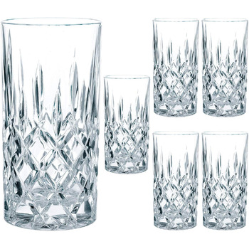 Набір склянок для лонгдрінків 0,38 л, 6 предметів, Noblesse Nachtmann