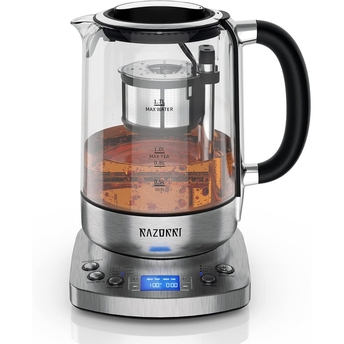 Электрическая чайная машина 1,7 л с фильтром Razorri