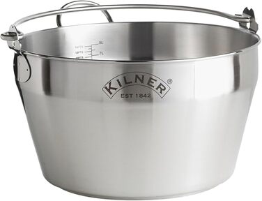 Каструля для консервування 8 л нержавіюча сталь Kilner