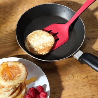 Набір силіконового кухонного приладдя, 5 предметів, червоний/сірий Levivo