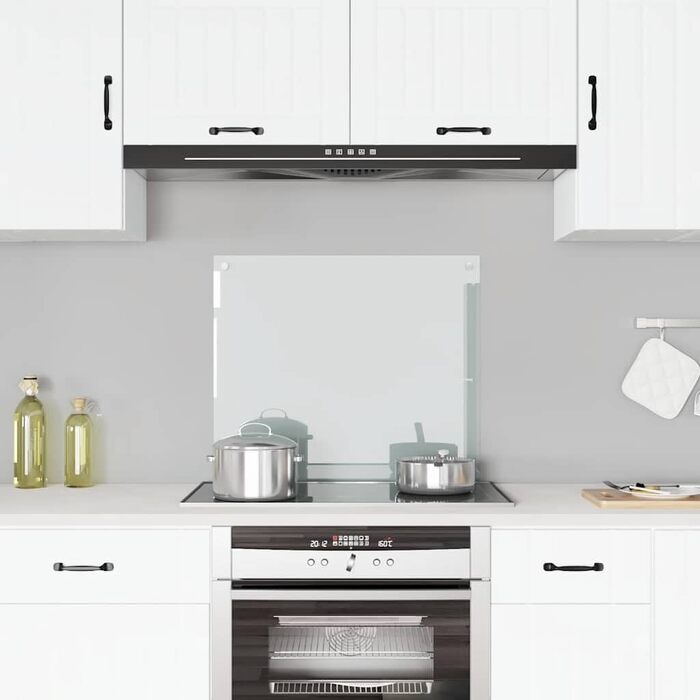 Кухонный передник прозрачный 70 x 60 см vidaXL