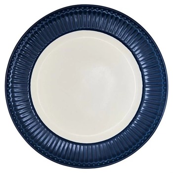 Тарелка 25,6 см, темно-синяя Alice GreenGate