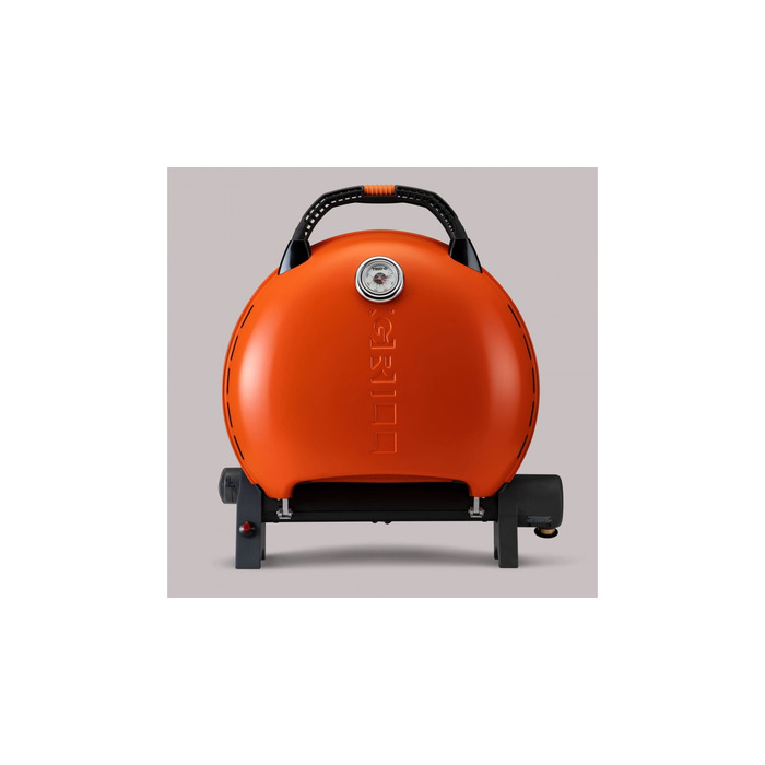КОМПЛЕКТ Портативний переносний газовий гриль O-GRILL 600T, помаранчевий + шланг в подарунок! Код: 011680