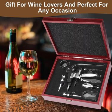 Набір для вина сомельє 8 предметів Qdreclod