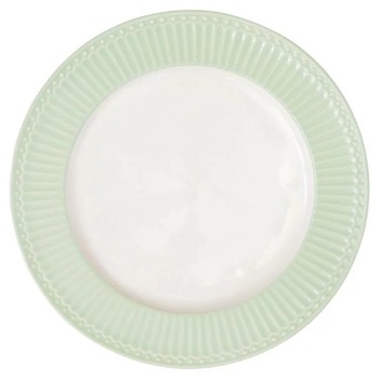 Тарілка обідня 26,5 см, світло-зелена Alice GreenGate