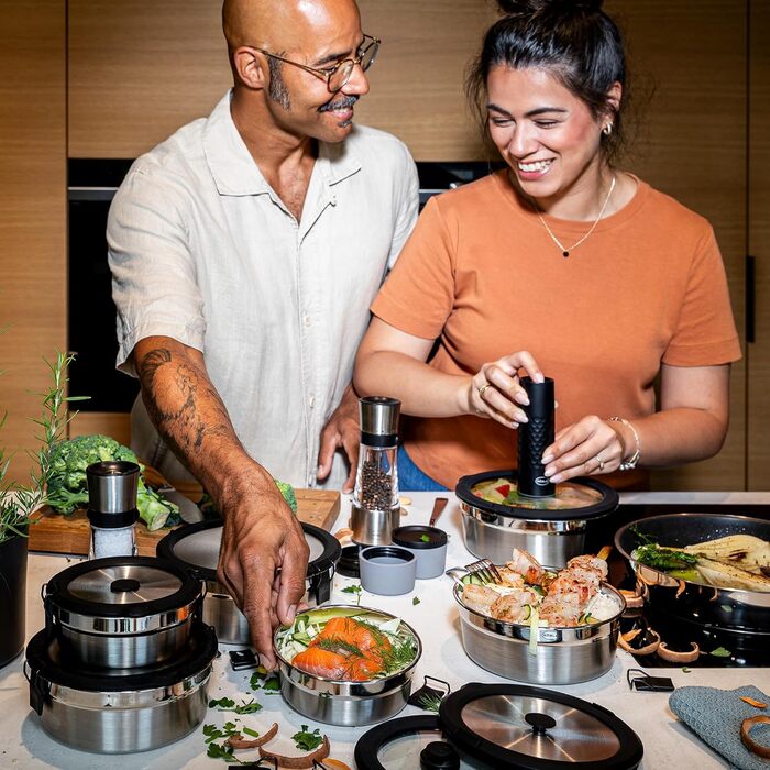 Контейнер для хранения 0,6л прямоугольный со стеклянной вакуумной крышкой FLEXX 2GO Rosle