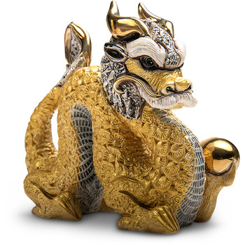 Фігурка De Rosa Families Zodiac Китайський Дракон Золотий (л.в.888 шт)