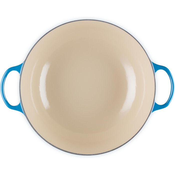 Чавунна каструля Le Creuset Signature La Marmite, 32 см, 4,1 л, колір Marseille (підходить для всіх типів плит, включаючи індукційні)