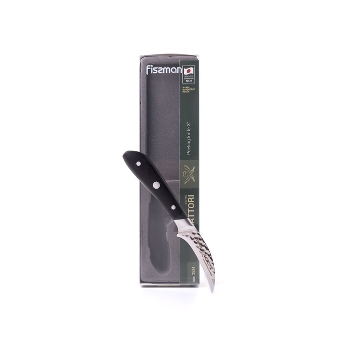 Ніж для чищення Fissman HATTORI 8 см 420J2 сталь (2534)