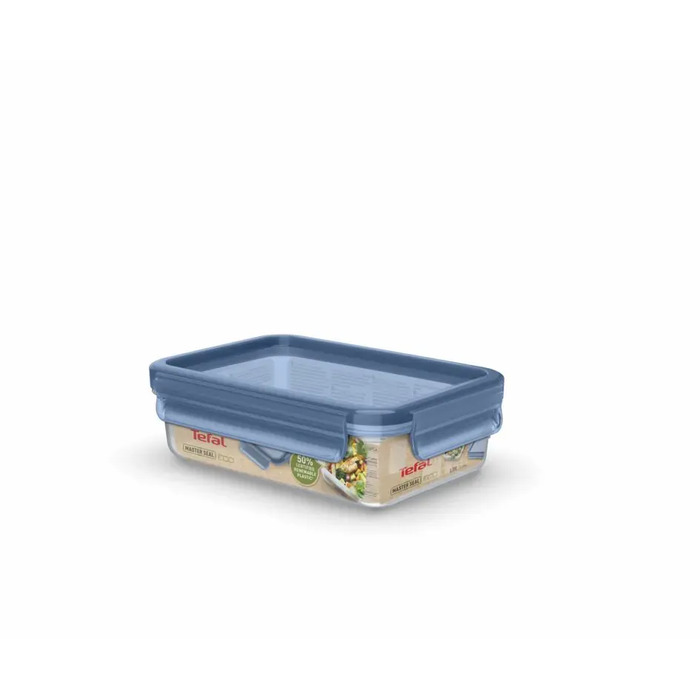 Tefal Сковорода Renew+контейнер Tefal Master Seal Eco,26см, 0.8л, алюміній, бакеліт, скло, сірий, прозорий