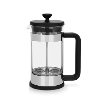 Заварочный чайник Fissman с поршнем AFFOGATO 600 мл стеклянная колба (9117)