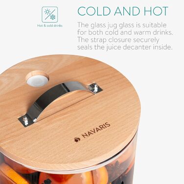 Диспенсер для напоїв з краном 5 л Navaris