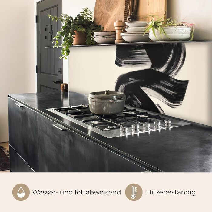 Самоклеящийся настенный защитный передник для кухни 300 х 80 см KitchenYeah