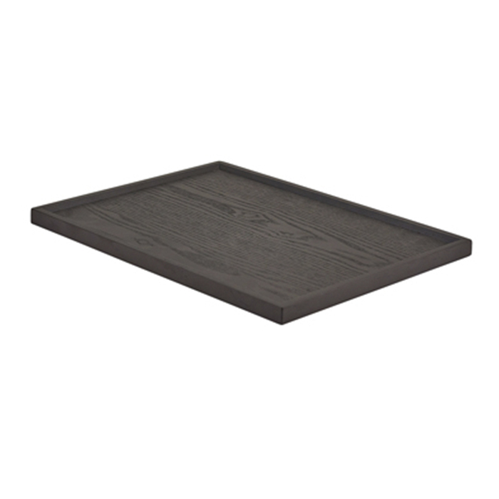 Поднос 34*25.5*1.5 см, Black Wood Veneer, GenWare