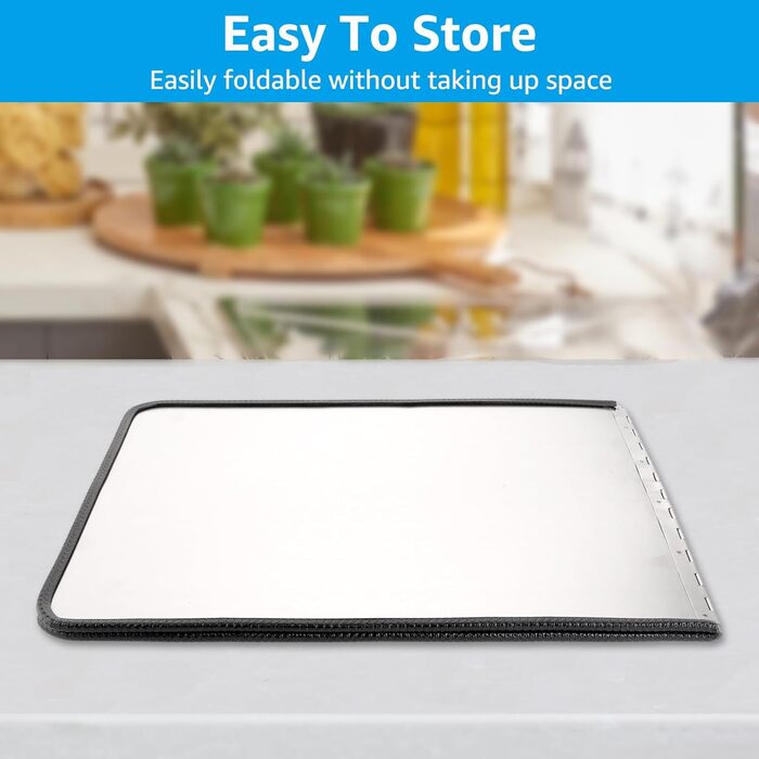 Комплект из 2 кухонных брызгозащитных экранов 40 x 30 x 30 см YAYODS