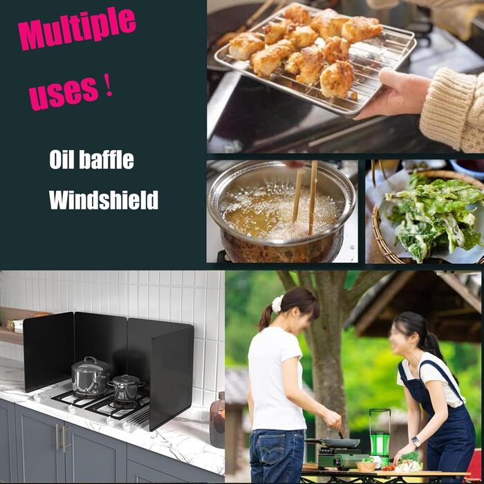 Захист від бризок для варильної поверхні 45 х 40 см RIFWOVE