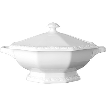Миска с крышкой 1,40 л, белая Rosenthal Maria