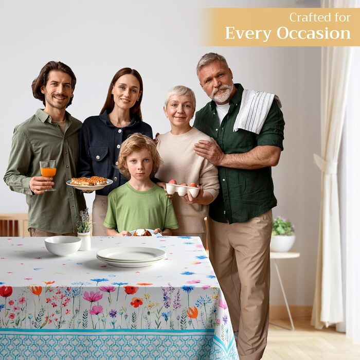 Прямокутна скатертина для святкових випадків 180 x 140 см Maison d' Hermine