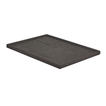 Поднос 34*25.5*1.5 см, Black Wood Veneer, GenWare