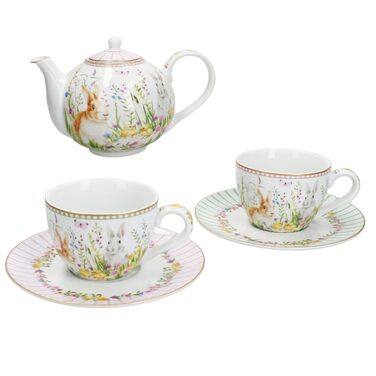 Красочный чайный набор для 2 человек на Пасху MamboCat