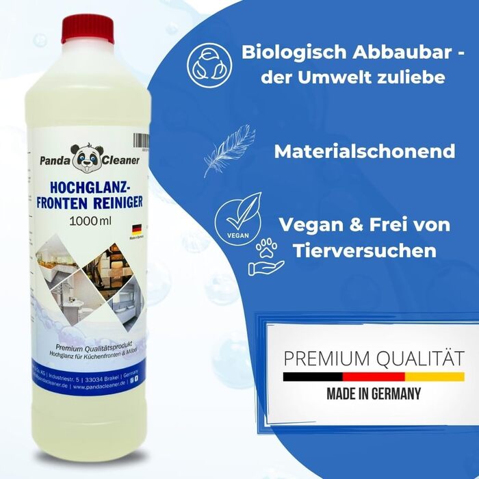 Засіб для миття кухонних меблів 1 л PandaCleaner