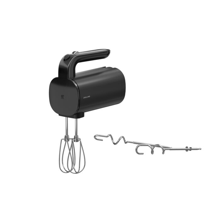 Бездротовий ручний міксер з цифровими кухонними вагами, набір з 4 предметів, чорний Zwilling