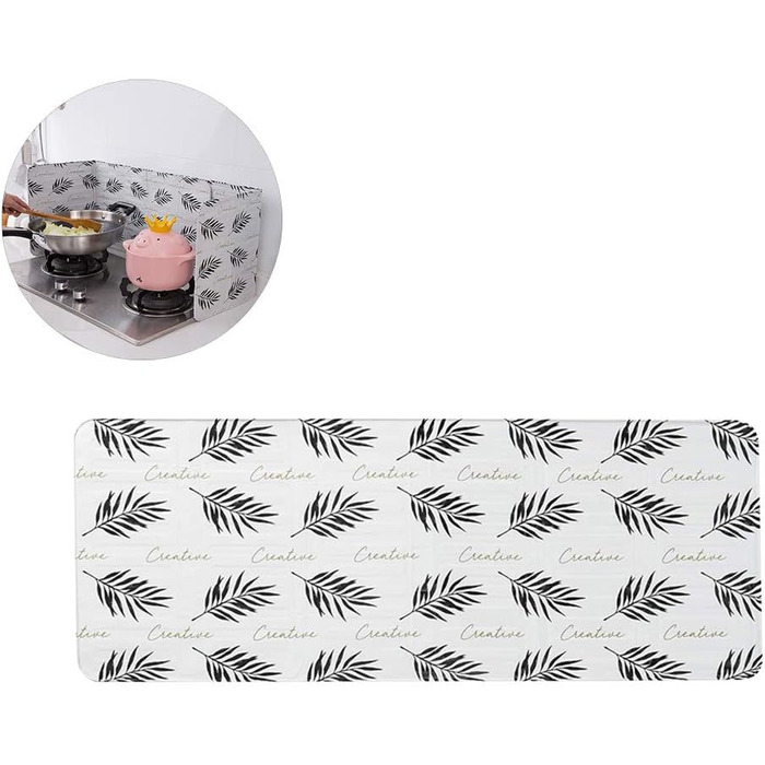 Фартух від бризок для плити 84,5 х 32,7 см Ghzste