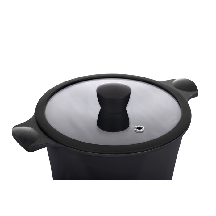 Кастрюля RINGEL Zitrone Black (5.8 л) 24 см (6471576)
