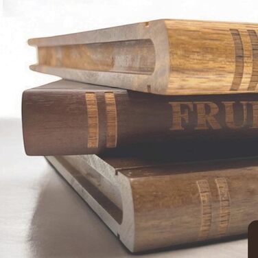 Набір із 3 кухонних обробних дощок Zasdvn