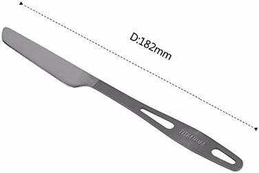 Набір столових приборів з титану 3 предмета TOAKS