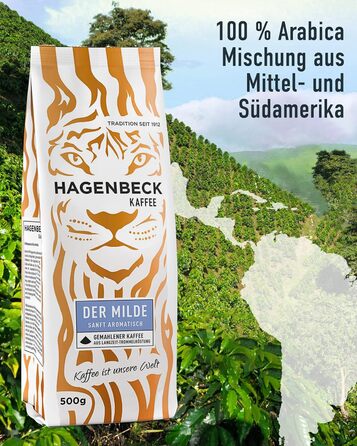 Кава - Кав&39ярня - Смажена кава - Мелені кавові зерна - 250 г - 100 арабіка - Ароматна - Традиційна кавова суміш (М&39яка, 500 г (10 шт.))