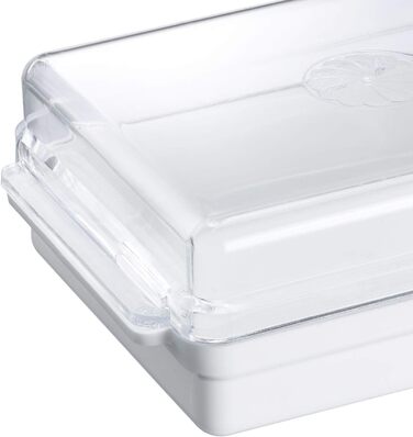 Маслянка Westmark - Ідеально підходить для сервірування та зберігання - Можна мити в посудомийній машині - Спеціальне полегшення для безпечного захоплення (традиційне, одинарне)