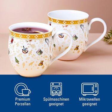 Набор кружек с ручками 0,4 л, 2 предмета Toys Delight Villeroy & Boch