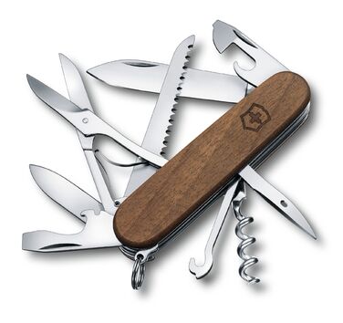 Нож Victorinox Huntsman Wood 91мм/13funk/орех