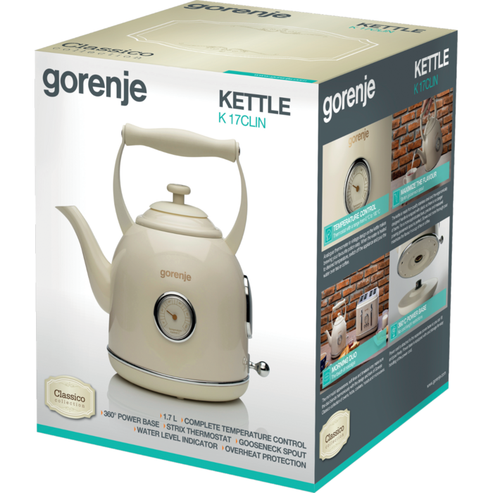 Электрочайник Gorenje K17CLIN (6889816)