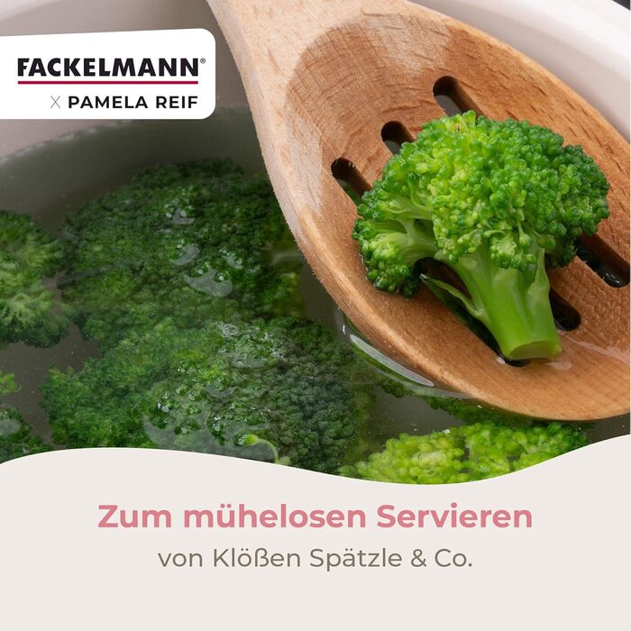 Шумовка 28 см, буковое дерево Pamela Reif Fackelmann