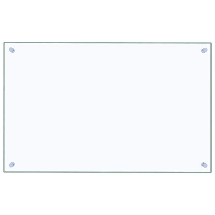 Прозрачный кухонный передник 80 x 50 см vidaXL