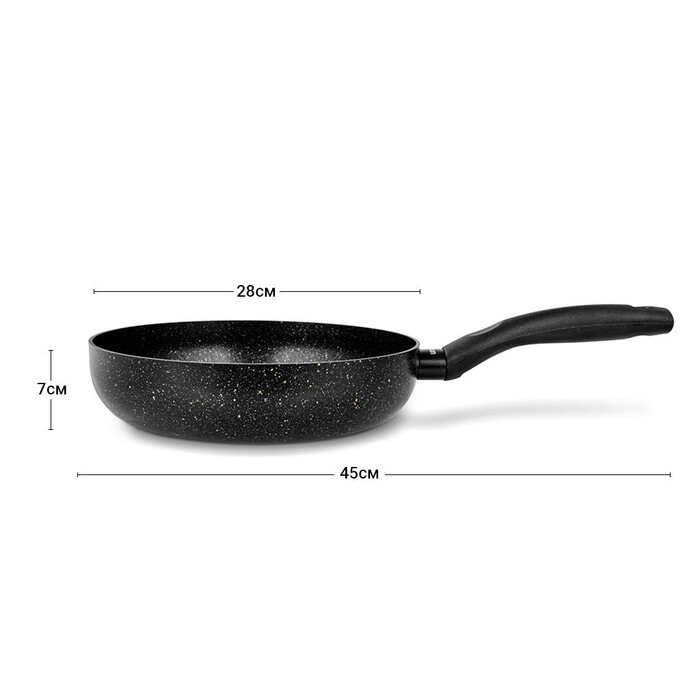Глубокая сковорода Fissman PROMO 28x7 см (14999)