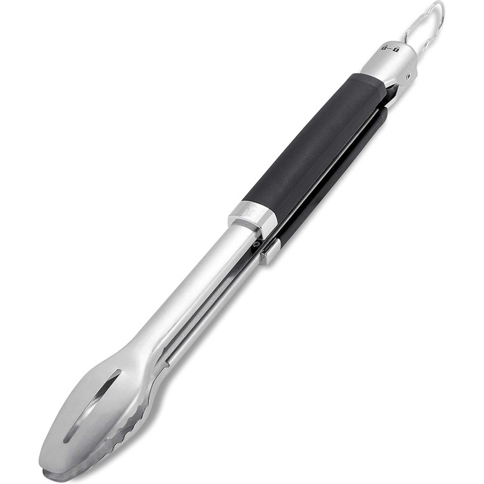 Набор для гриля Weber 6645, 2 предмета, нержавеющая сталь, черный (щипцы)