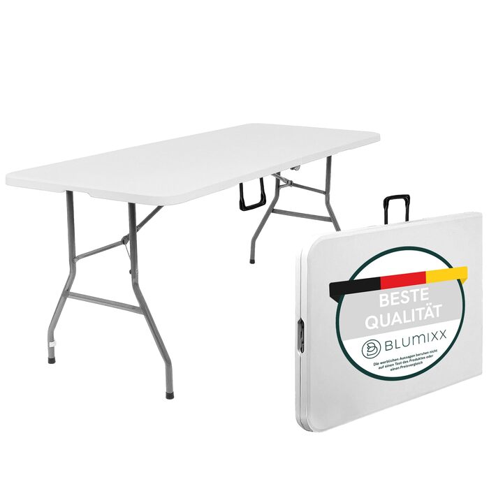 Складаний кемпінговий стіл 180x74x74 см Blumixx