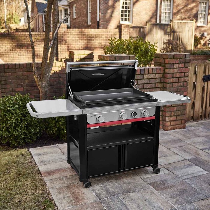 Газовый гриль-планч Weber Slate GPD 76 см 1501148 Код: 013078