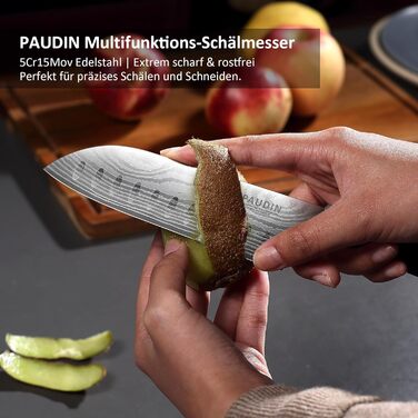 Кухонный нож-санток 13 см PAUDIN