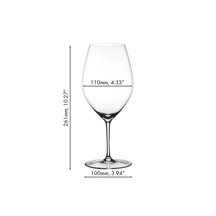 Келих универсальний для вина 0,995 л Wine Friendly Restaurant Riedel