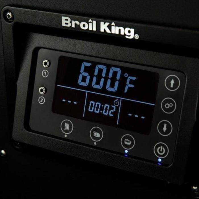 Гриль пелетний Broil King Crown Pellet 500, чорний