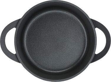 Жаровня 24 см с крышкой, черная TRATTORIA TEFAL