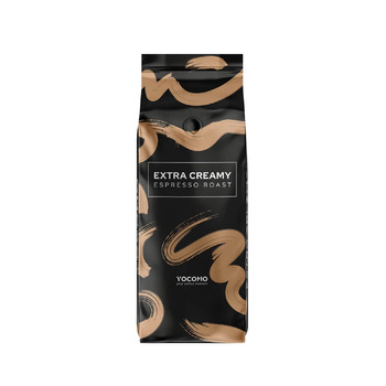 Цілі зерна еспресо - Вершкова та насичена - Ідеально підходить для портафільтр-кавоварок та повністю автоматичних кавоварок - Горіховий смак, низька кислотність, 50 арабіка, 50 робуста, 1 Цілі зерна еспресо - Вершкова та насичена - Ідеально підходить для портафільтр-кавоварок та повністю автоматичних кавоварок - Горіховий смак, низька кислотність, 50 арабіка, 50 робуста, 1